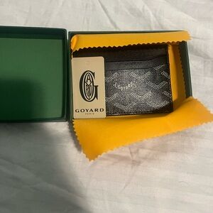 Goyard  Black Card Holder